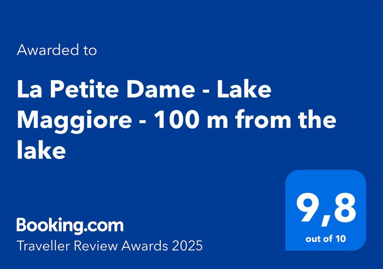 La Petite Dame - Lake Maggiore - 100 M From The Lake Verbania Eksteriør bilde